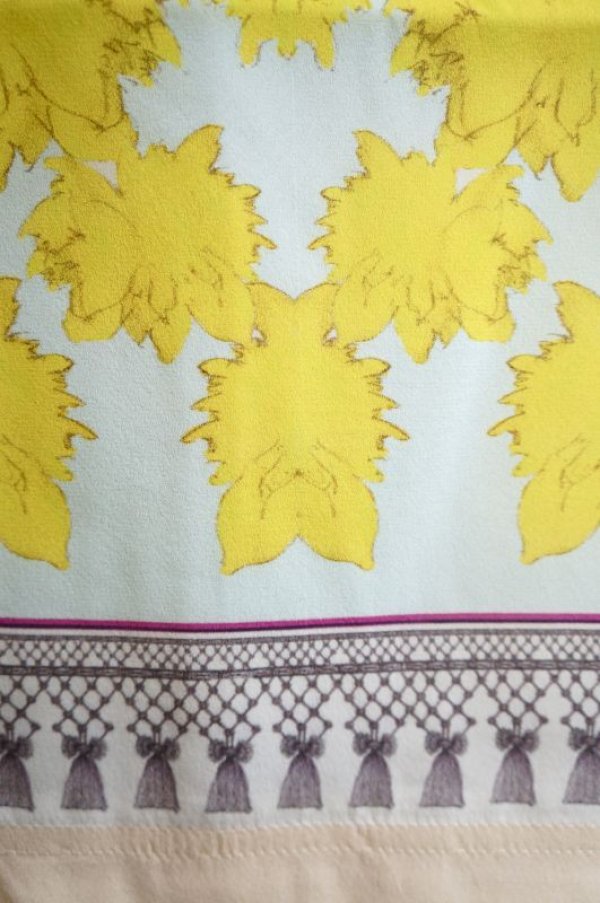 画像3: MIRIAM OCARIZ  スカート YELLOW WALL PAPER (3)