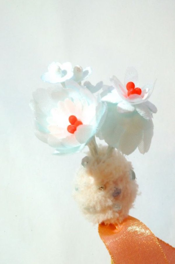 画像1: SOWA　「wonder flower pins」 SKY (1)