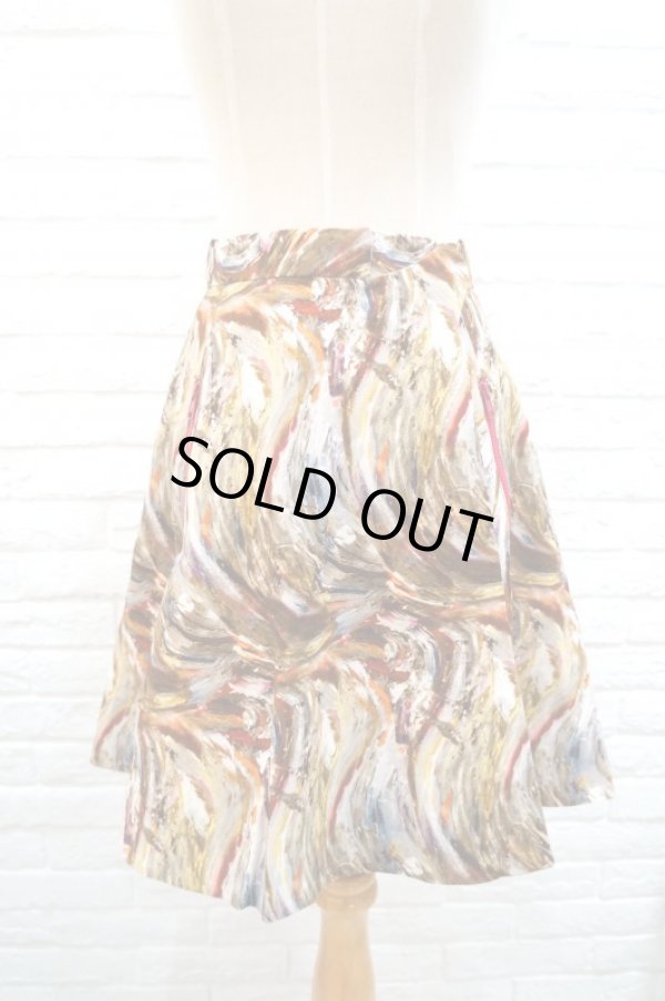 画像2: HUIHUI WRAP SKIRT wave (2)