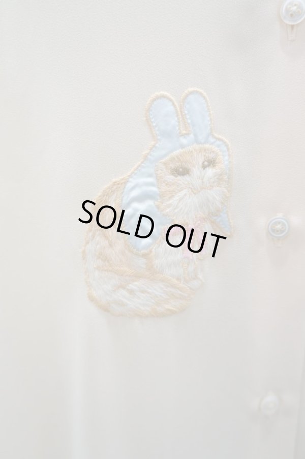 画像6: MIKIO SAKABE (ミキオサカベ) 80‘s cat shirt (6)