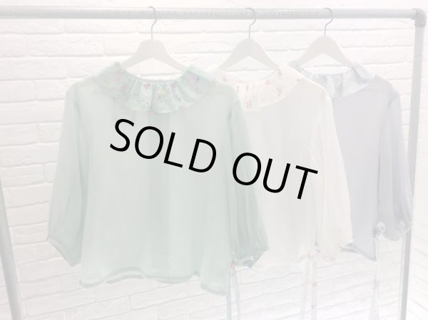 画像9: SOWA limited flomage blouse nagisa white (9)