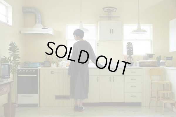 画像2: STOF (ストフ)　アーミッシュシャツプルオーバー used black (2)