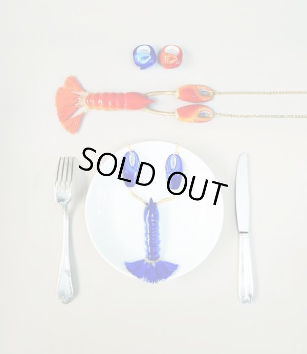 画像2: NACH Pink Lobster necklace (2)