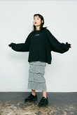 画像1: youmolaugh（ユーモラフ） frill frill frill skirt black (1)