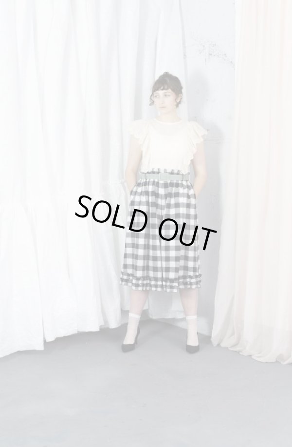 画像7: SOWA  (ソーワ) Soap lace top ecru (7)