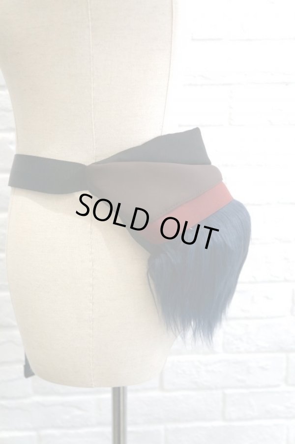 画像4: NON TOKYO (ノン トーキョー） MONSTER WAIST BAG NAV x BRN (4)