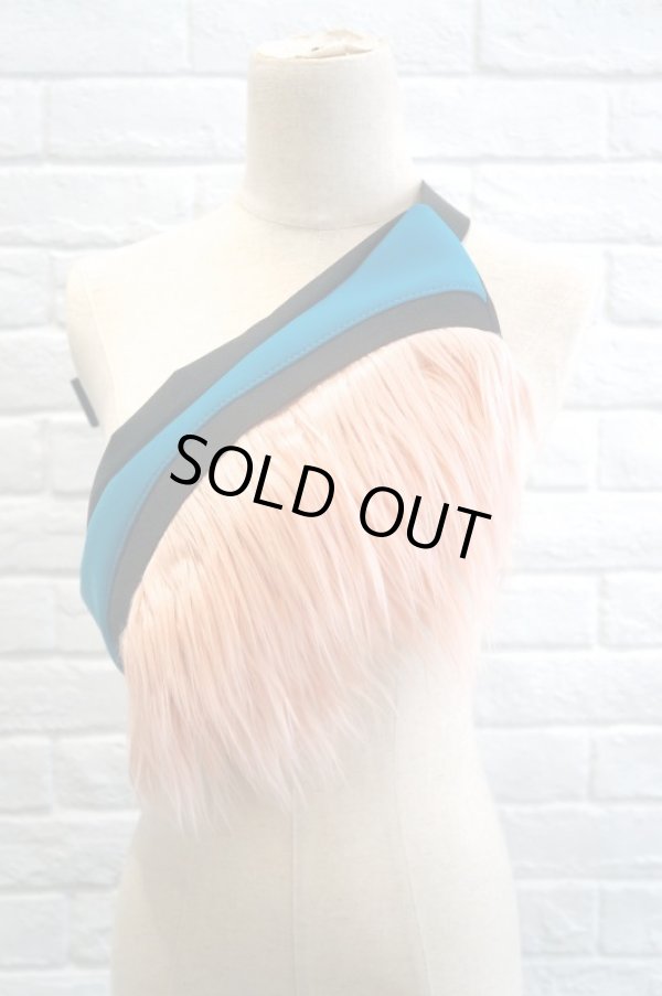 画像3: NON TOKYO (ノン トーキョー) MONSTER WAIST BAG PNK x BLU (3)