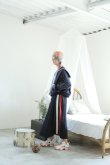 画像1: bedsidadrama（ベッドサイドドラマ）  プリーツラインスカート　NAVY (1)