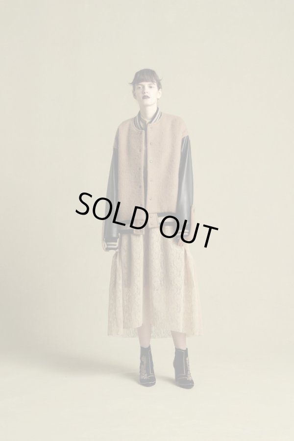 画像6: LOKITHO （ロキト）　FLOCKEY LACE GYATHRED SKIRT beige (6)