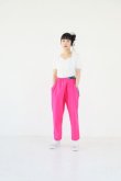 画像1: youmolaugh ユーモラフ　ガチャベルトアシンメタックパンツ　pink (1)