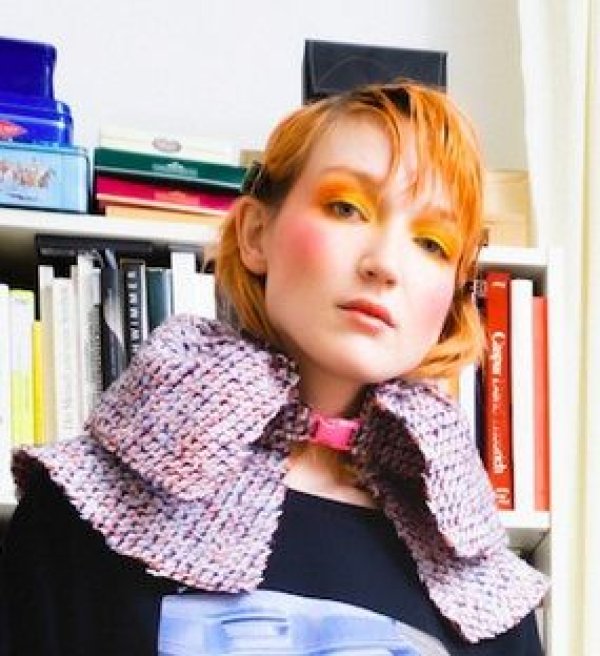 画像7: TATA CHRISTIANE tweed collar  (7)