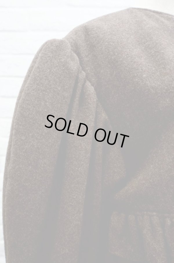 画像4: DECO depuis 1985 (デコ ドゥピュイイチキューハチゴー) assymetry frill coat brown (4)