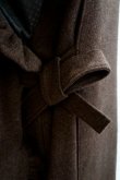 画像7: DECO depuis 1985 (デコ ドゥピュイイチキューハチゴー) assymetry frill coat brown (7)