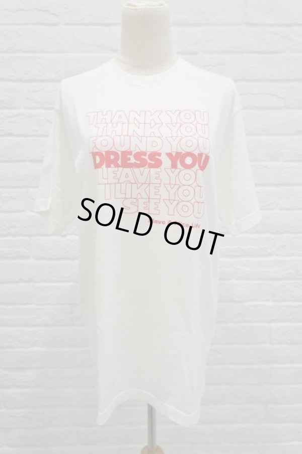 画像1: STOF Words T-Shirts (NOT ONLY THANK) (1)