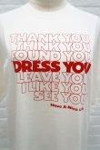 画像4: STOF Words T-Shirts (NOT ONLY THANK) (4)