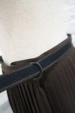 画像4: NON TOKYO LAYERED PLEATS SKIRT brown (4)