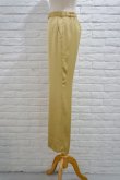 画像2: kéngo (ケンゴ)  satin flare pants pistachio (2)