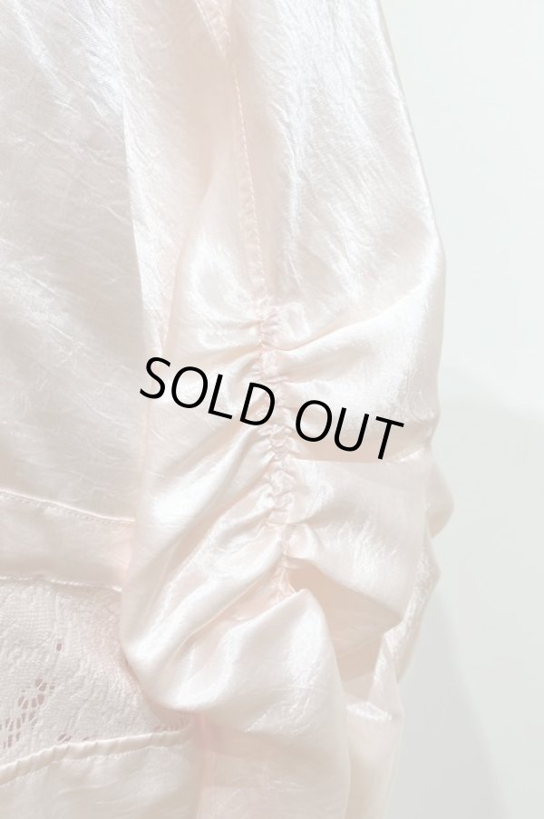 画像8: DECO depuis 1985 LACE TOWEL ARMY JACKET pink (8)