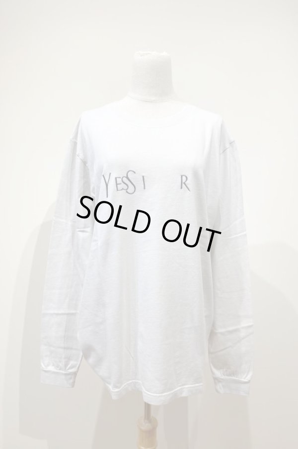 画像2: STOF Life is Humor ロングTシャツ　YES SER  NATURAL (2)