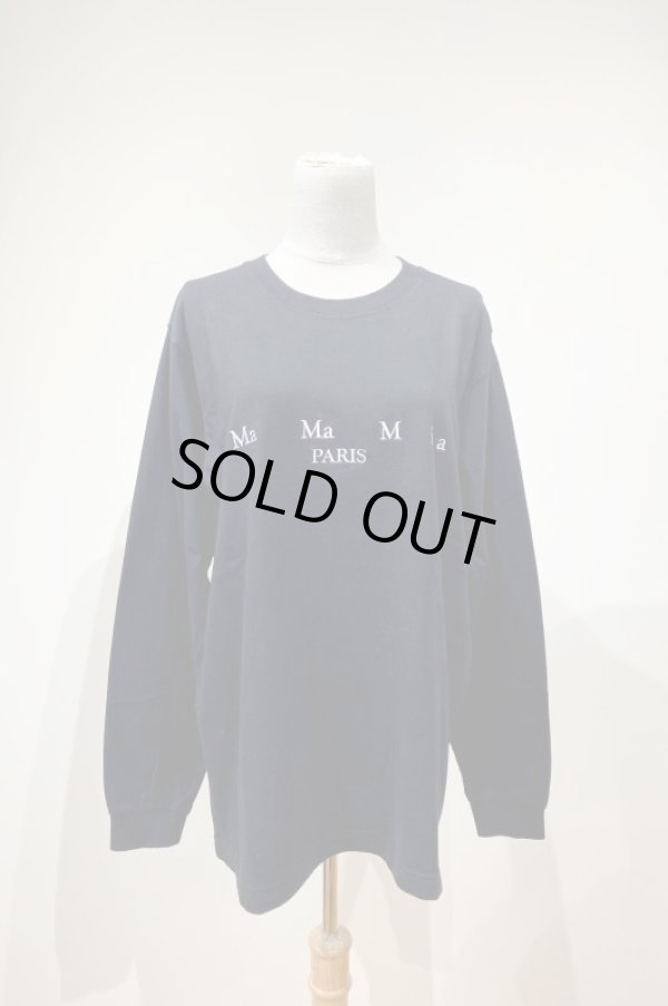 画像2: STOF Life is Humor ロングTシャツ  MAMA MIA  BLACK (2)