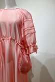 画像5: SIIILON Faint memory dress shiny pink (5)