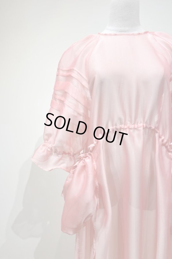 画像4: SIIILON Faint memory dress shiny pink (4)
