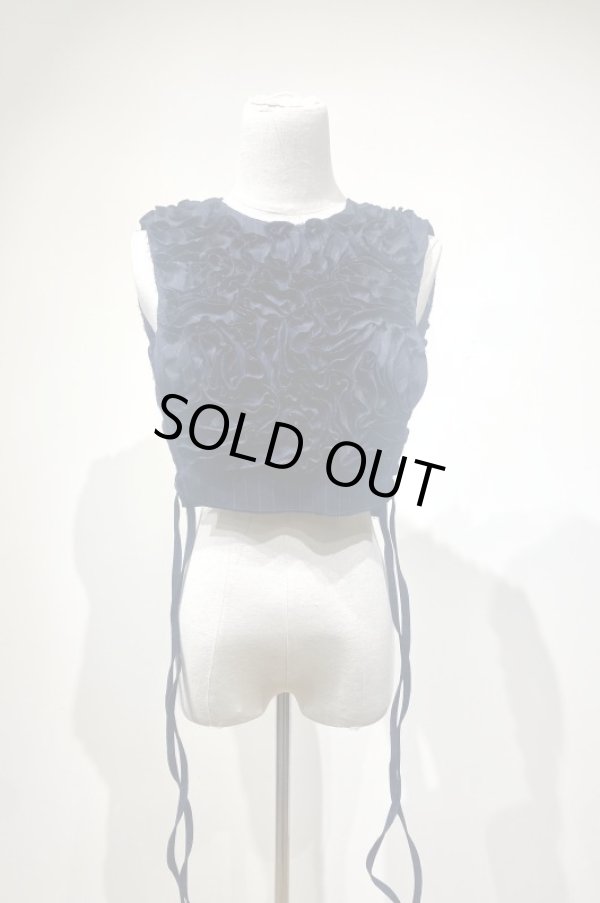 画像1: YuumiARIA  Embroidery stripe vest (1)