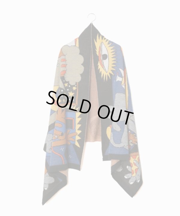 画像3: STORAMA Guernica Knit Stole (3)