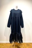 画像1: YuumiARIA  LONG SLEEVE DRESS black (1)