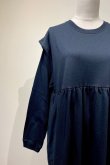 画像2: YuumiARIA  LONG SLEEVE DRESS black (2)