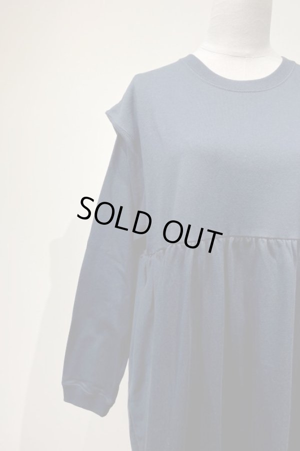 画像2: YuumiARIA  LONG SLEEVE DRESS black (2)