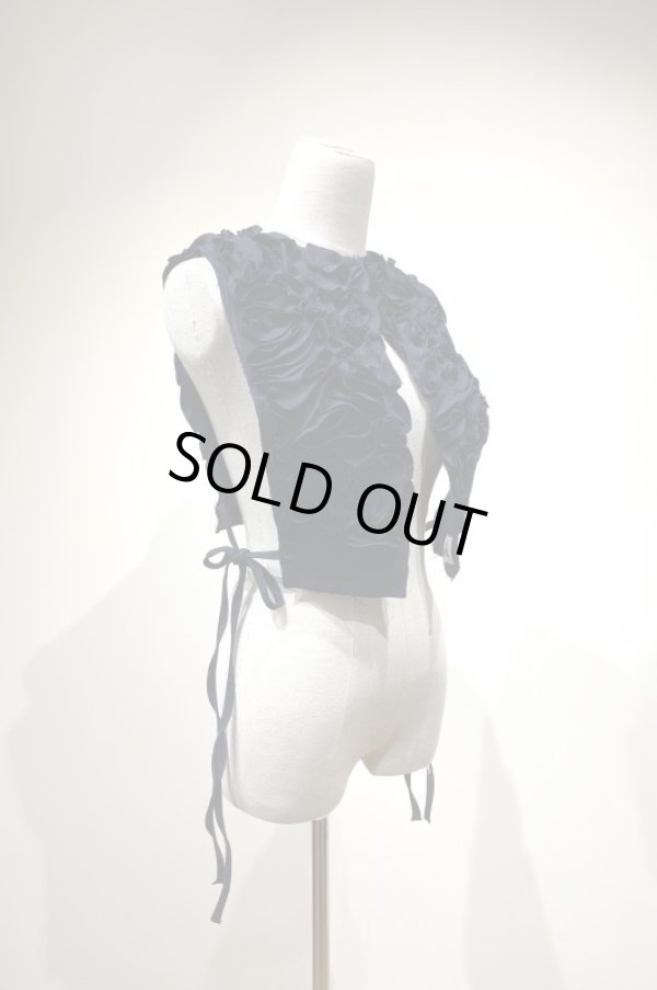 画像6: YuumiARIA  Embroidery stripe vest (6)