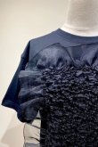 画像1: YuumiARIA EMBROIDERY FRILL T-SHIRTS black (1)