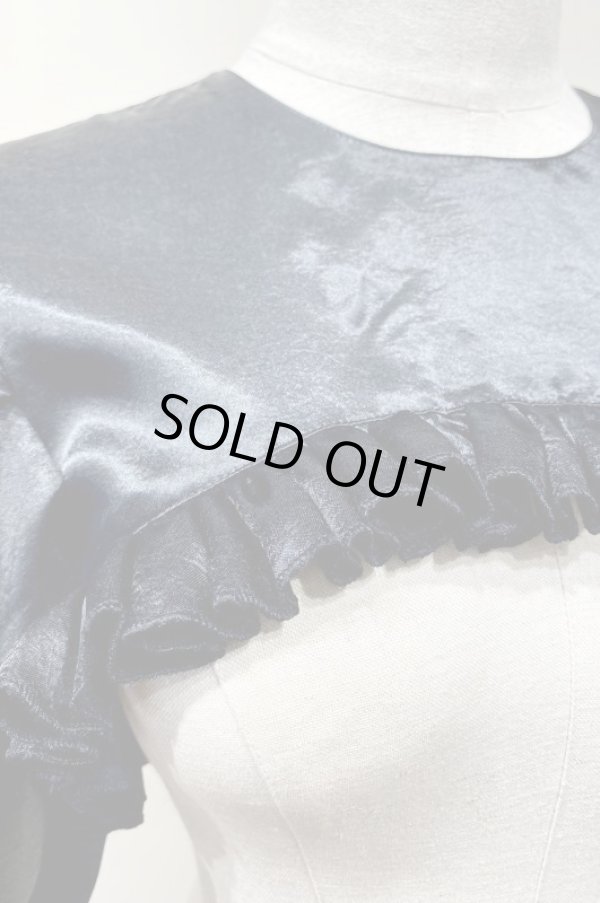 画像3: DECO depuis 1985 VINTAGE SATIN 2WAY BIG SLEEVE VEST  (3)