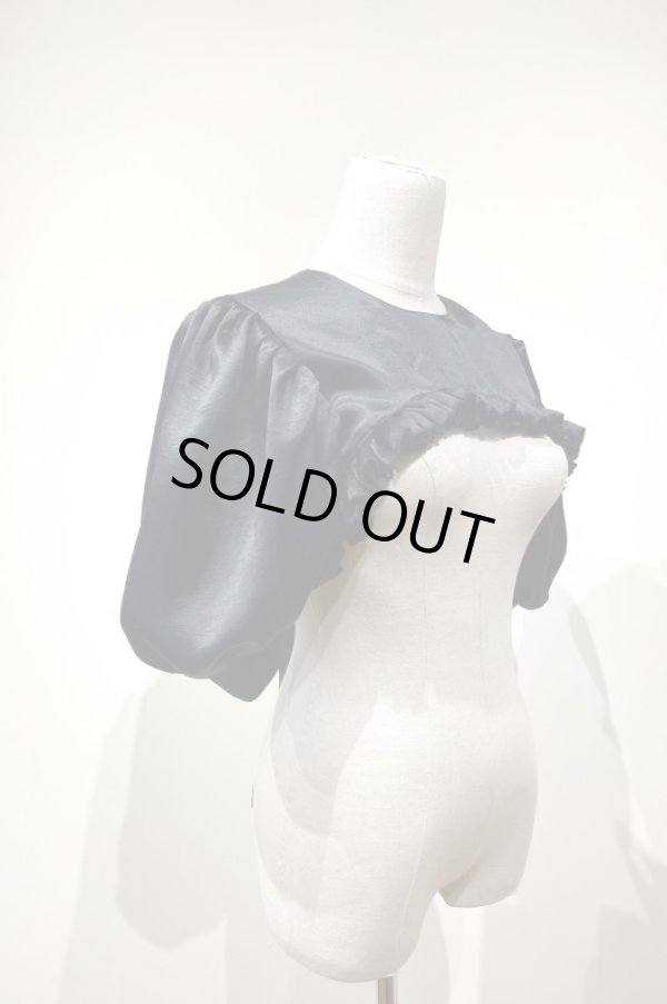 画像2: DECO depuis 1985 VINTAGE SATIN 2WAY BIG SLEEVE VEST  (2)