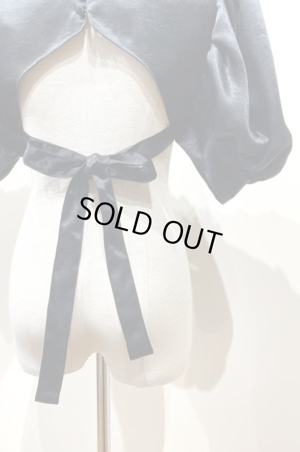 画像6: DECO depuis 1985 VINTAGE SATIN 2WAY BIG SLEEVE VEST  (6)