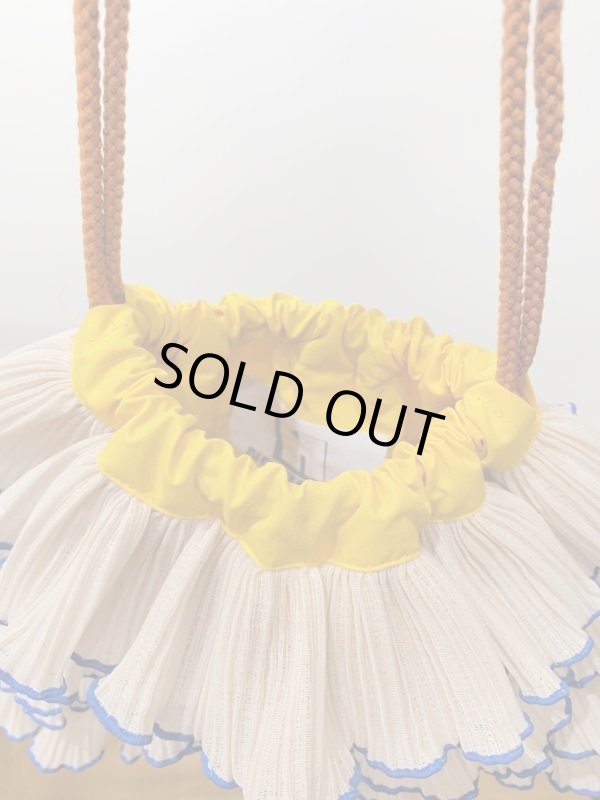 画像2: NONTOKYO  PLEATS FRILL BAG beige (2)