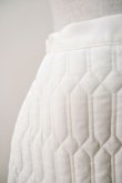 画像4: LOKITHO QUILT SKIRT white (4)