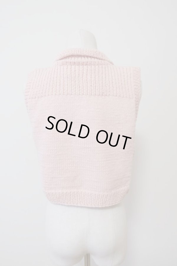 画像3: SIIILON Preps cat knit tops pink (3)