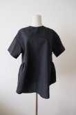 画像1: YuumiAria（ユウミアリア）SNAP FLARE TOPS black (1)