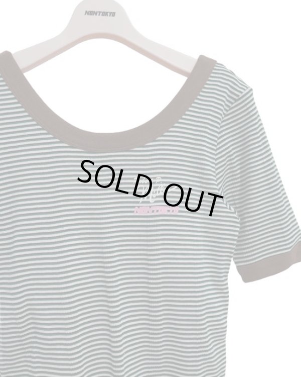 画像6: NON TOKYO (ノントーキョー）BORDER T-SHIRT feat.miller green (6)