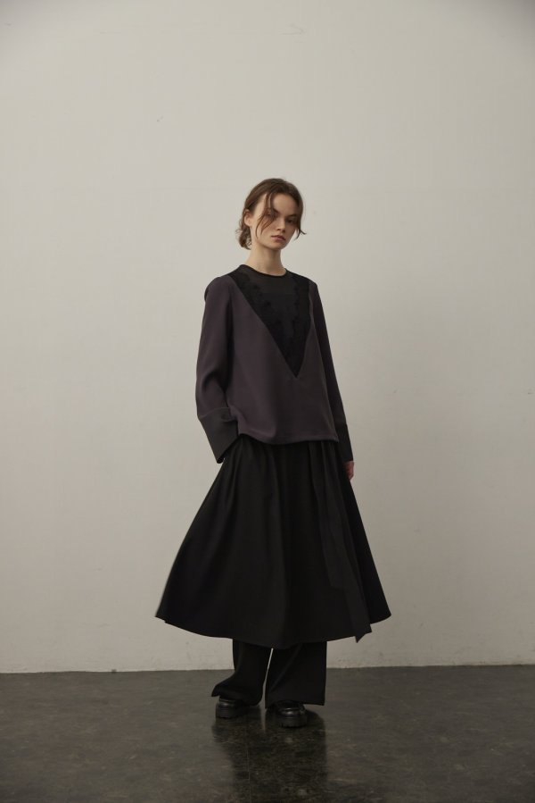 画像6: LOKITHO (ロキト)layerd pants brown (6)