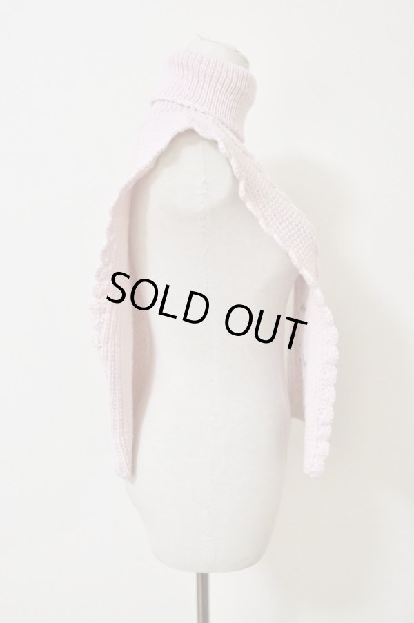 画像2: MICHAELA BUERGER  LOLA roll neck collar pink (2)