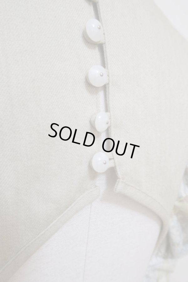 画像8: DECO depuis 1985 FLOWER GATHER SLEEVE 2WAY VEST (8)