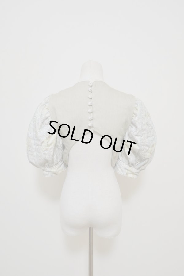 画像7: DECO depuis 1985 FLOWER GATHER SLEEVE 2WAY VEST (7)