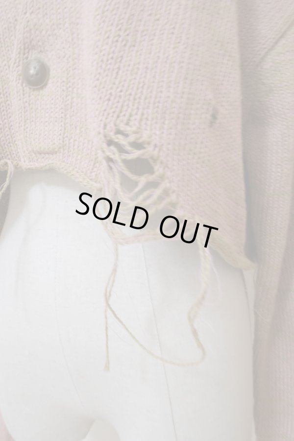 画像6: YuumiAria（ユウミアリア）mix knit cardigan pink (6)