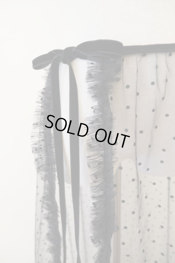 画像2: SOWA sprinkle apron noir (2)