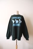 画像1: NON TOKYO PRINT SQUIRREL PULLOVER SWEAT green (1)