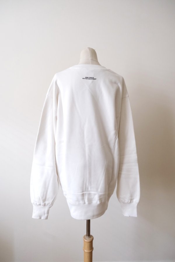 画像5: NON TOKYO PRINT SQUIRREL PULLOVER SWEAT white (5)