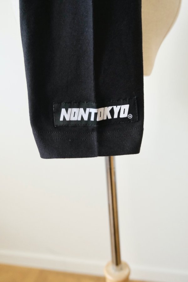 画像4: NON TOKYO SHEER HIGH NECK L/S T-SHIRT black (4)